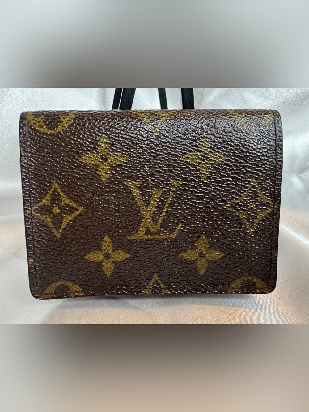 Louis Vuitton LV Monogram Canvas Card Holder Wallet Unisex
